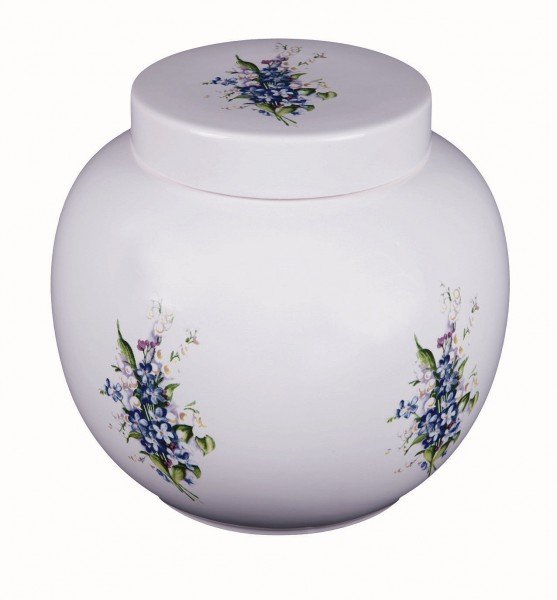floral china urn