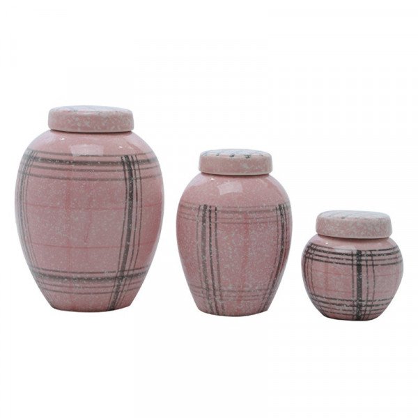 pink urn